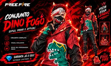 CONJUNTO DINO FOGO