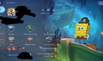 Conta mobile legends boazinha