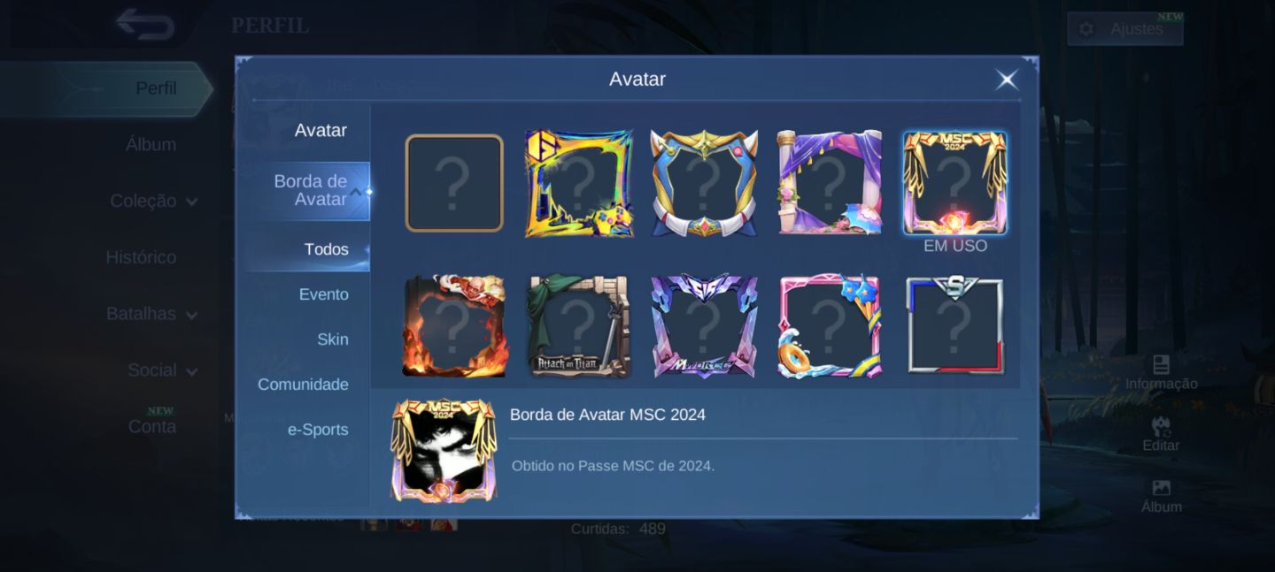 Conta mobile legends Smurf gemada acesso full