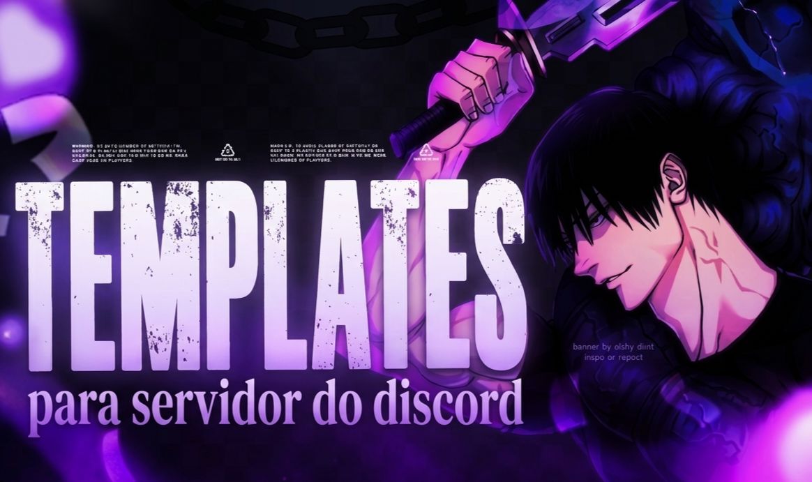 DISCORD] TEMPLATE PROFISSIONAL - GAMES / RP / YOUTUBERS
