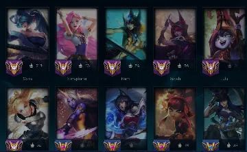 CONTA DE LOL MAIN SUP LVL 373, +90 SKINS E MAESTRIA 10+ EM DIVERSOS SUPORTES