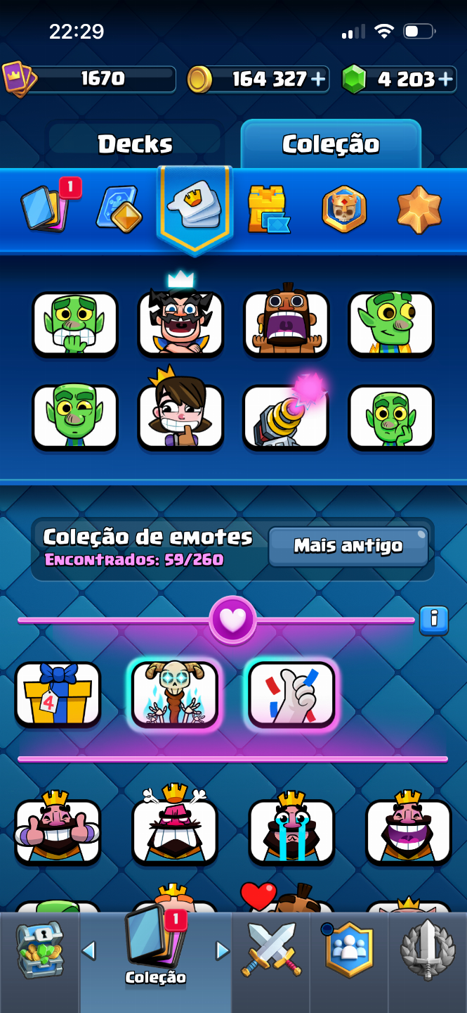 CONTA DE CLASH ROYALE LVL 16 9 ANOS
