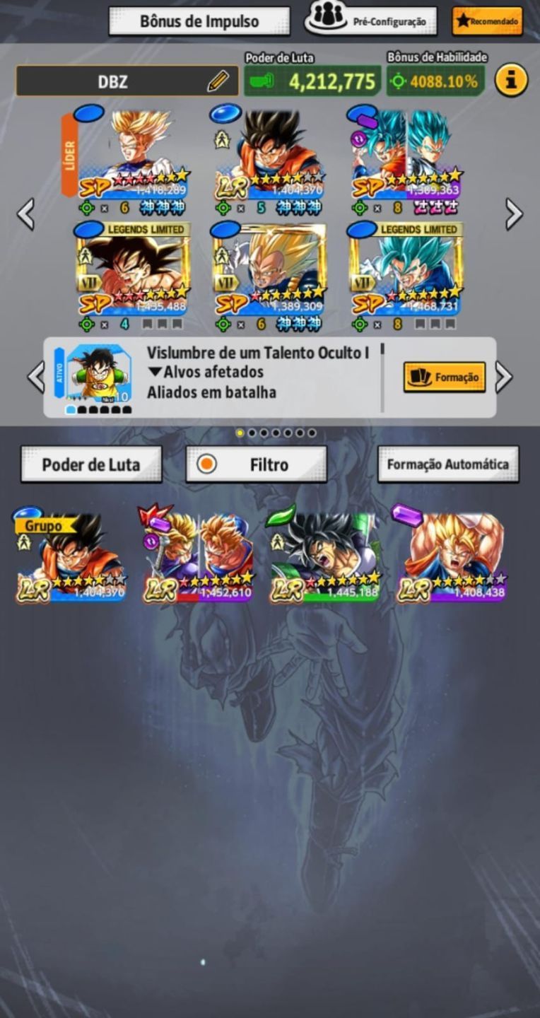 Conta end gamer braba com ultras estrelados LR metas e lfs metas