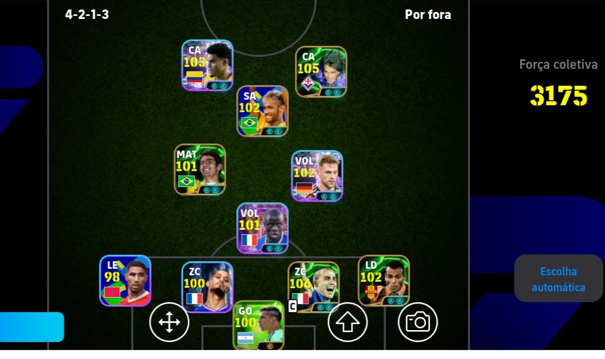 Conta de efootball