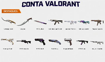 VALORANT BR 52 SKINS 3 FACAS GLITCHPOP SPECTRUM SENTINELS/ SEGURA FULL ACESSO!!!
