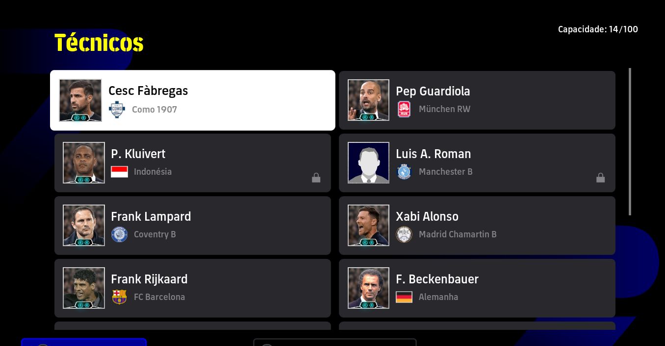 CONTA eFOOTBALL STEAM | FORÇA 3218 | IBRAHIMOVI 110, RONALDINHO, MESSI E MUITO
