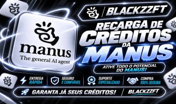MANUS IA | RECARGA DE CRÉDITOS | MELHORES PREÇOS DA PLATAFORMA