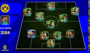 Conta efootball com pele 109