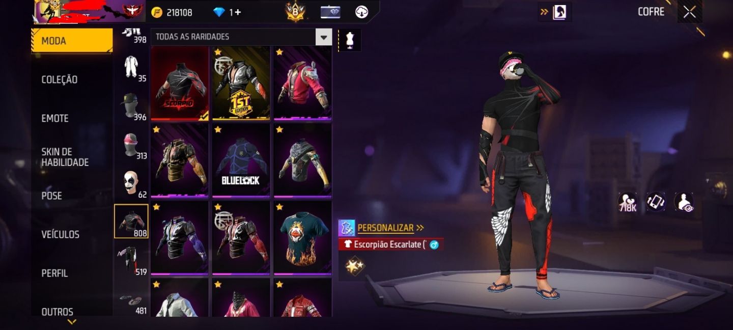 Conta gemada com 2 passe