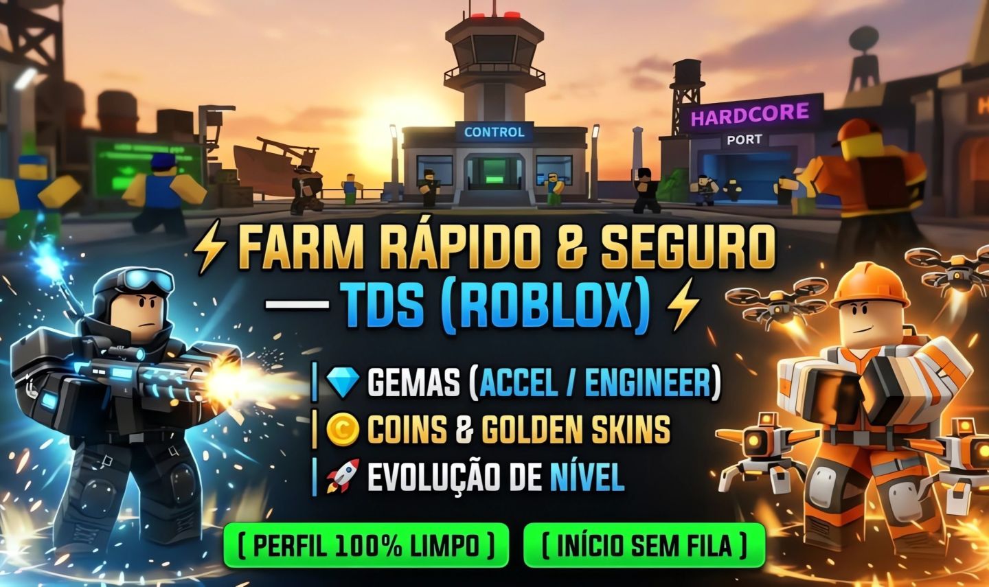 FARM RÁPIDO & SEGURO - TOWER DEFENSE SIMULATOR (GEMAS, COINS, NIVEL)