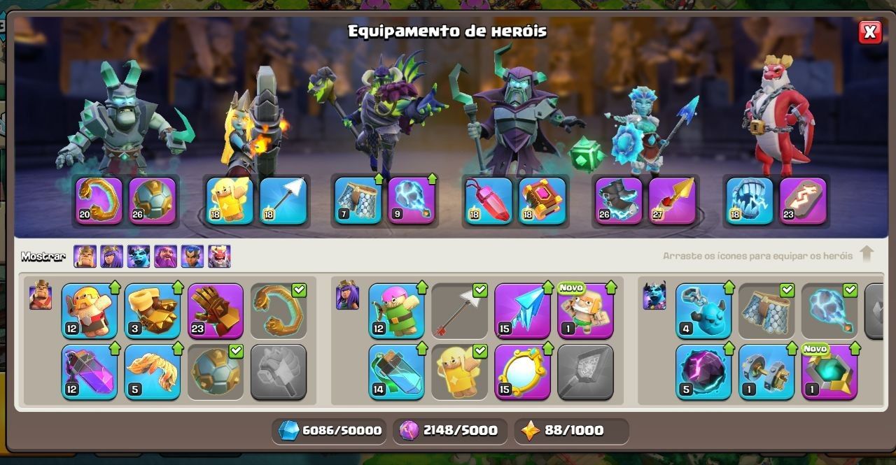 Conta Clash Of Clans, Cv 17 Entrego a Conta no E-mail do Comprador.