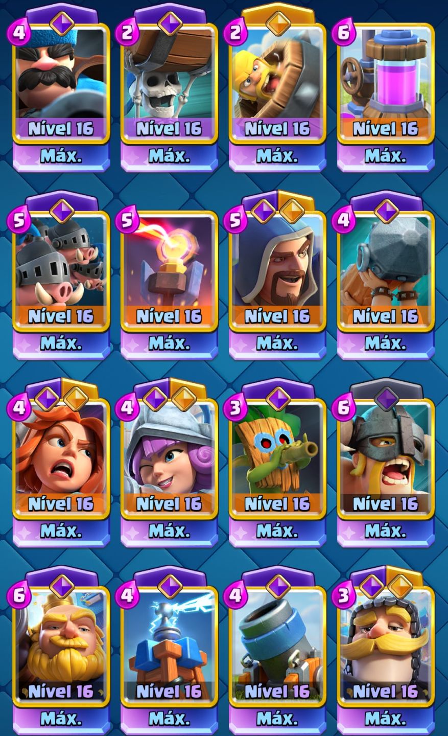 [CONTA CLASH ROYALE 8 ANOS NÍVEL VETERANA]