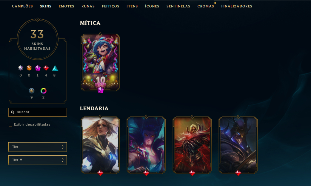 Conta level 91