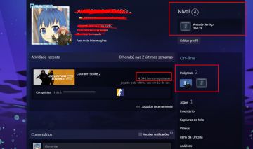 CONTA CS2 LEVEL 13 GC (PRIME + MEDALHAS + COMPROVANTE + 4500 HORAS)