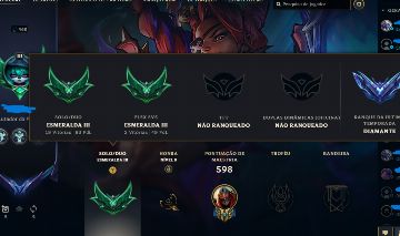 Full acesso único dono, 285 skins, full champs, 2012 + conta wild Rift brinde