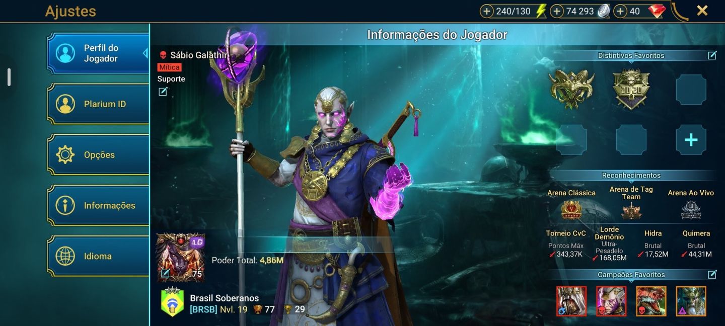 Galathir + Sieg e Mykage + Odin++ gnut