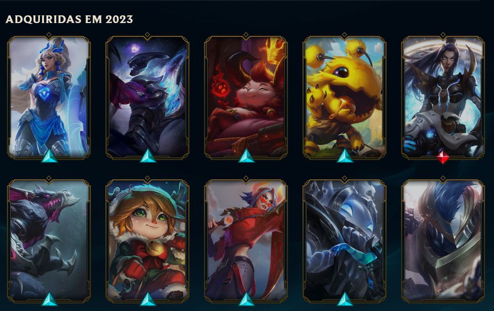 Venda de conta de LOL acc de 2013, (+Muitos recursos (Tft )