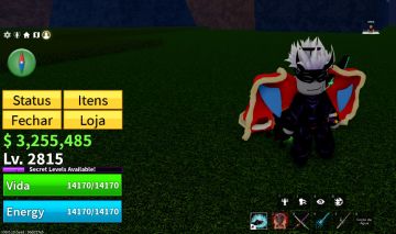 CONTA BLOX FRUITS | GHN + +1STOREGE + ANGEL V4 + DARK BLADE + 2X MONEY/DROP