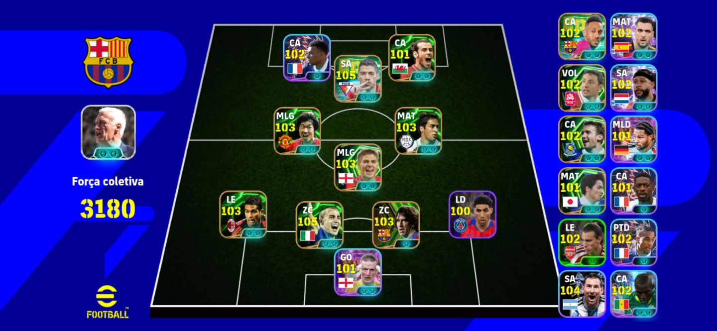 Conta Efootball 3180 | o Melhor Preço do Brasil