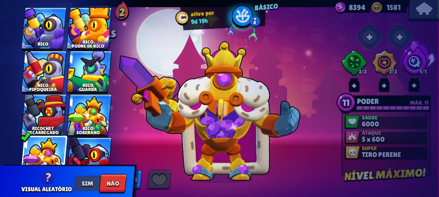Conta de Brawl stars com 24k de trófeus