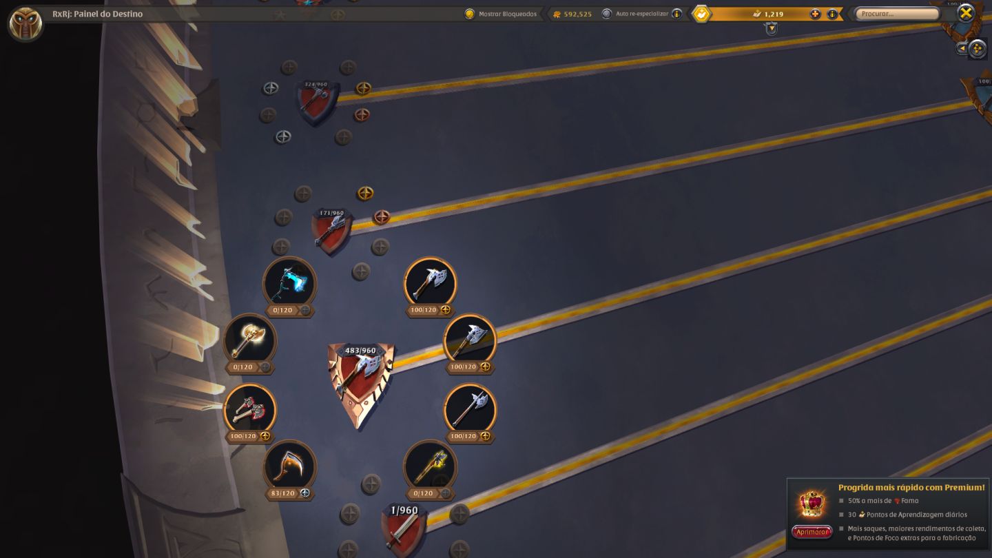 CONTA ALBION END-GAME, SÓ PEGAR E JOGAR.
