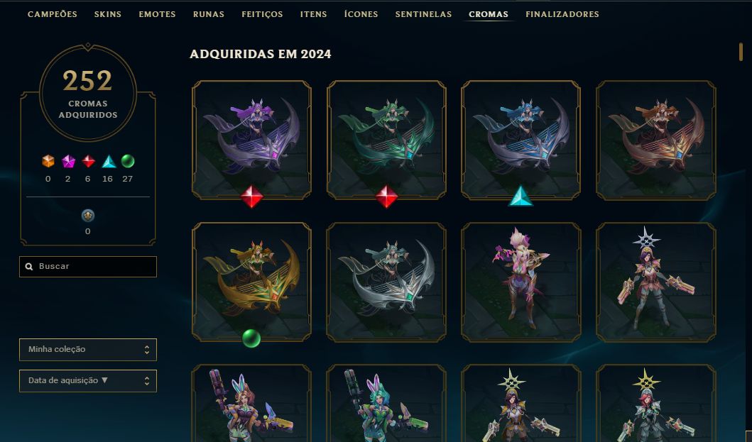 CONTA LOL + VALORANT