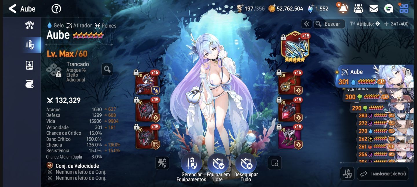CONTA EPIC SEVEN GLOBAL | 39 ML5 | +4 ML5 DISPONÍVEIS - ENDGAME (Haru + Art)!!