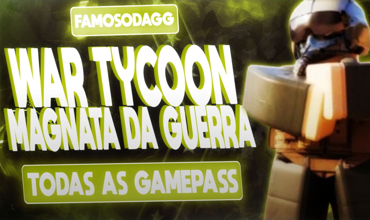 WAR TYCOON | MAGNATA DA GUERRA ROBLOX MELHOR PREÇO DA GGMAX.