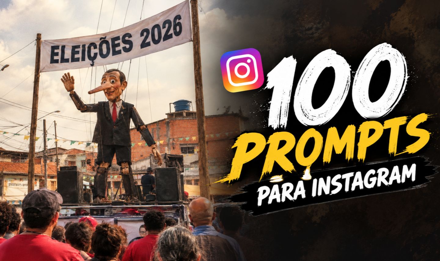 [PROMOÇÃO] PACK 100 PROMPTS IA INSTAGRAM [VIRAIS] REELS, TIKTOK, SHORTS 2026