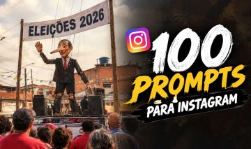 [PROMOÇÃO] PACK 100 PROMPTS IA INSTAGRAM [VIRAIS] REELS, TIKTOK, SHORTS 2026