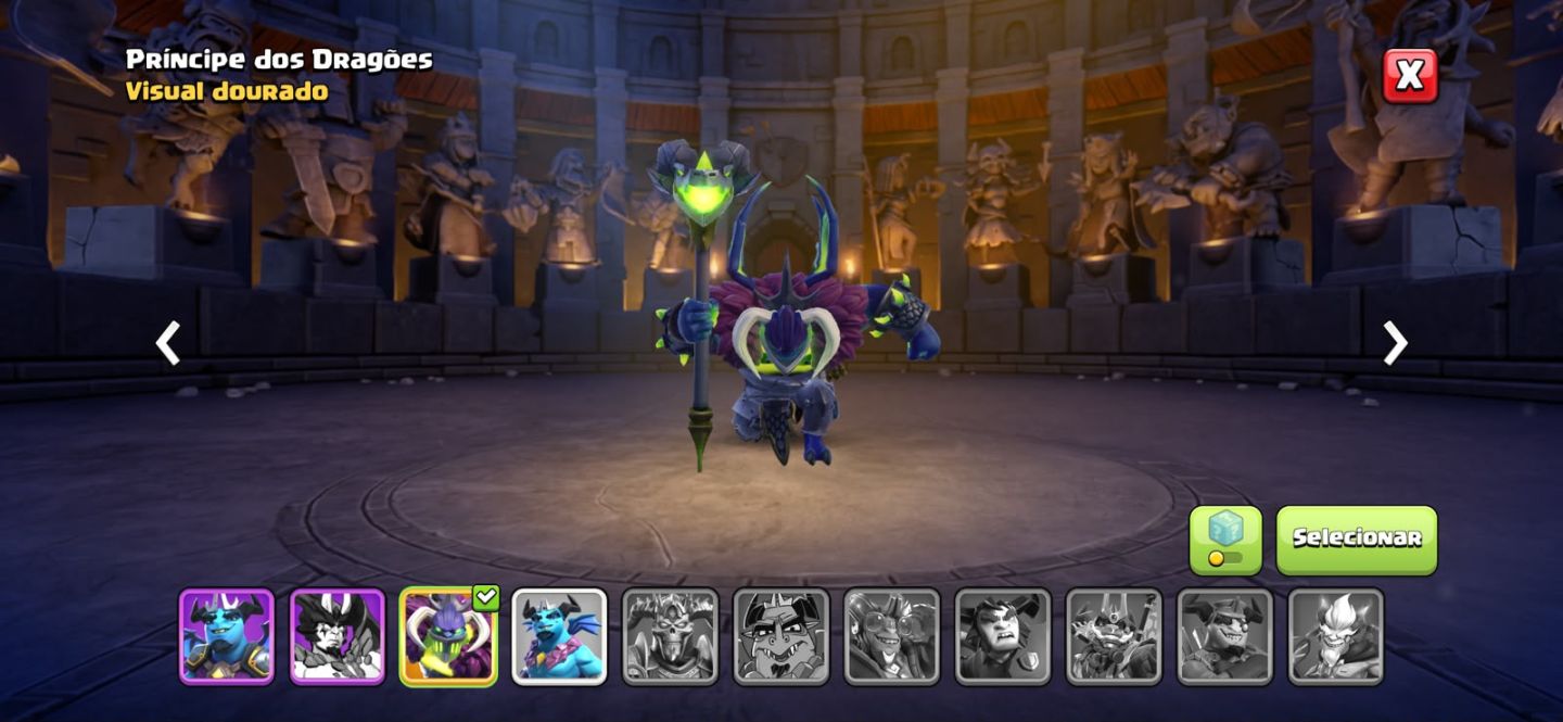 Conta CV 18 Semi-Full 5k gemas