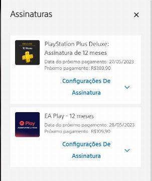 CONTA PSN - 3 Meses de Deluxe e 3 Meses - Playstation - PlayStation 4 ...
