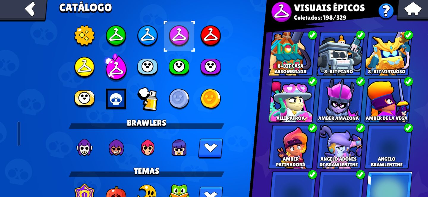 Conta de Brawl Stars 2019 full buffies