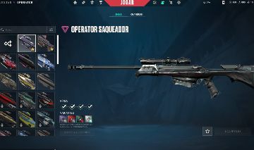 CONTA VALORANT DE VALORANT COM 800 RADIANITAS, MUITAS SKINS.