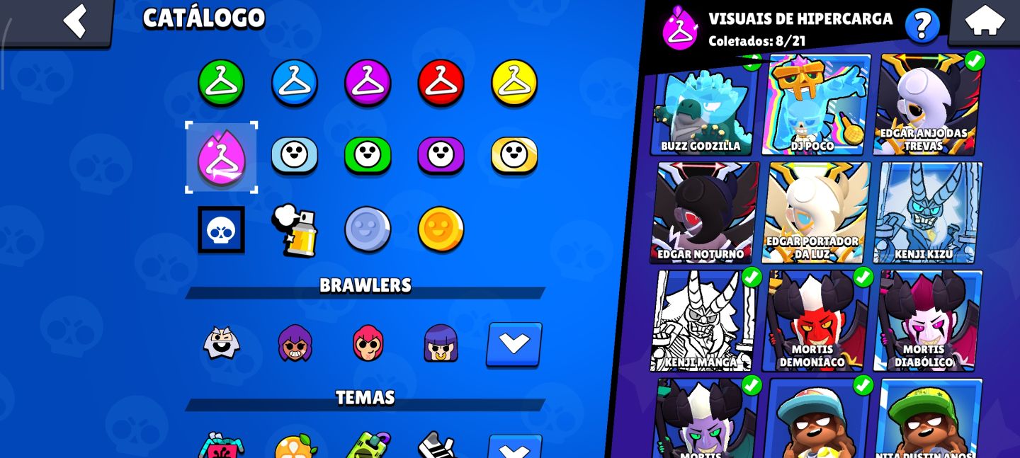 Conta braba e rara de Brawl stars!