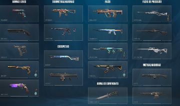 CONTA VALORANT VARIA SKINS