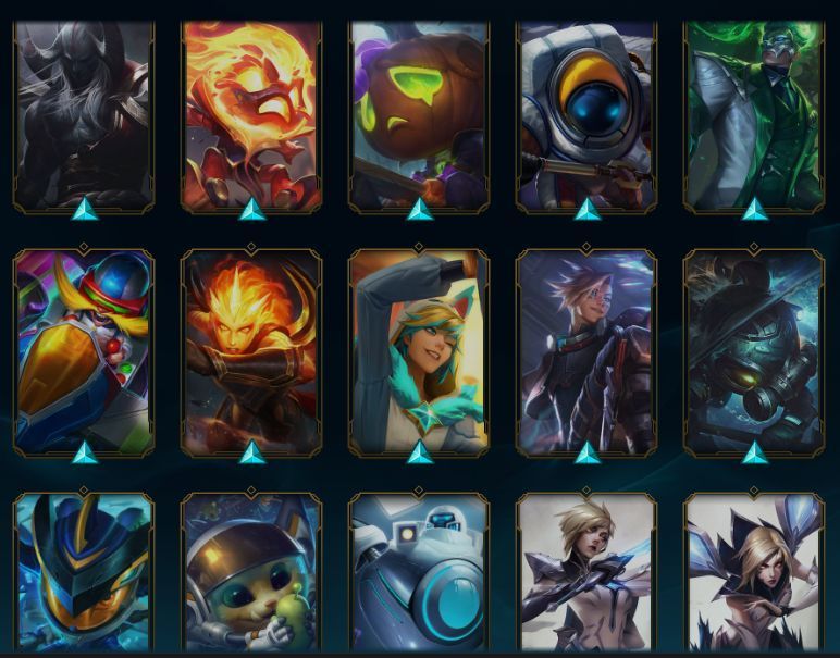 LEVEL 602 | 201 SKINS FULL CHAMP | PLATINA 2 | 90K EA | FULL ACESSO
