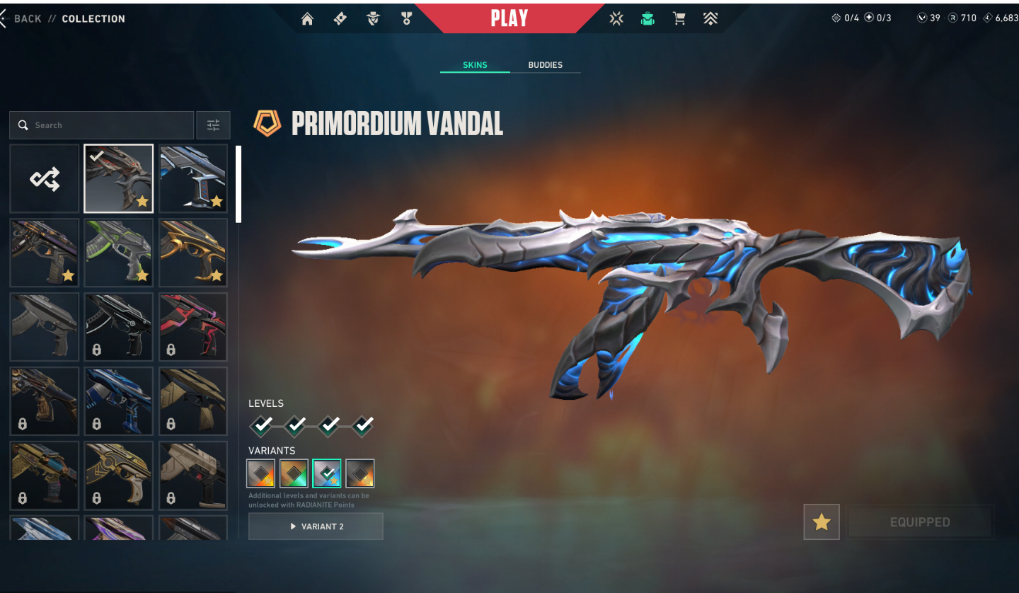 CONTA VALORANT LEVEL 456