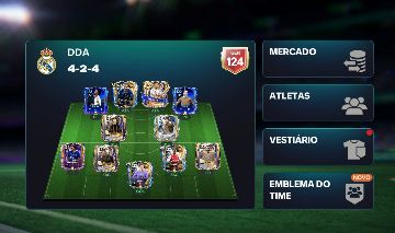 CONTA FC MOBILE GER 124 com jogadores UTOTS!!