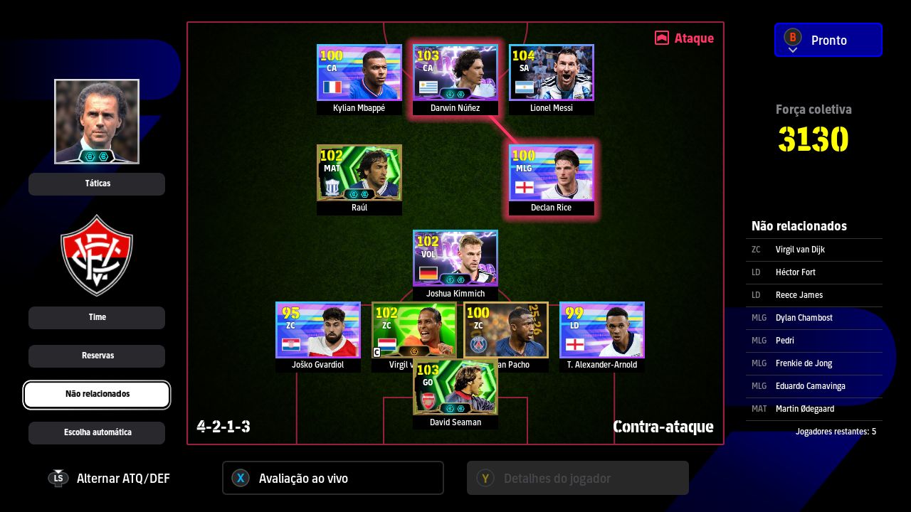 Conta efootball [Xbox e Pc] pra começar a diversão
