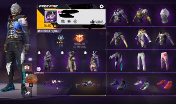 CONTA DE FREEFIRE FULL GEMADA COM ANGELICAL COELHAO E ATRIBUTADAS