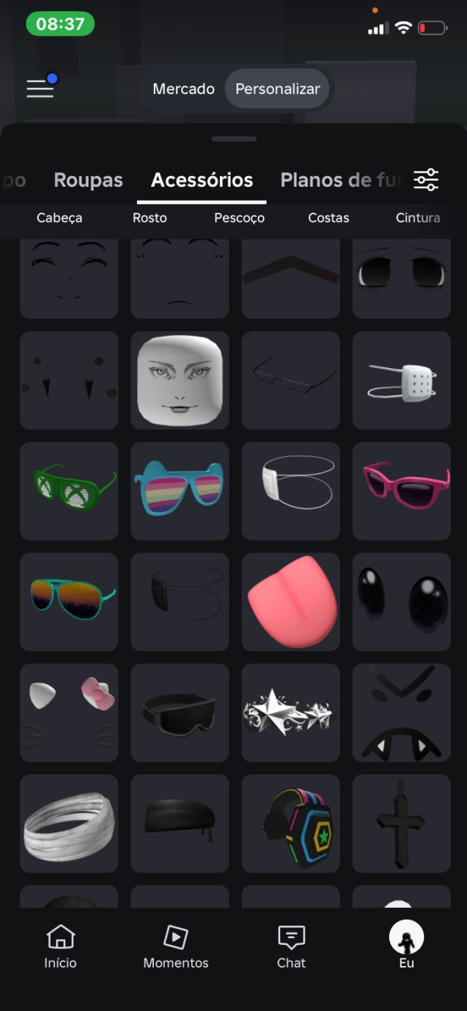Conta roblox