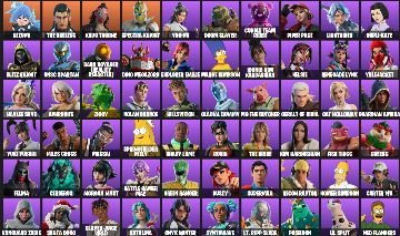 Conta Fortnite INSANA 82 Skins | Simpsons, Superman, Doom Slayer + 12 Pagas