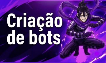 Crio seu bot p/ tudo + Criação de Bots + Suporte Pós-Entrega