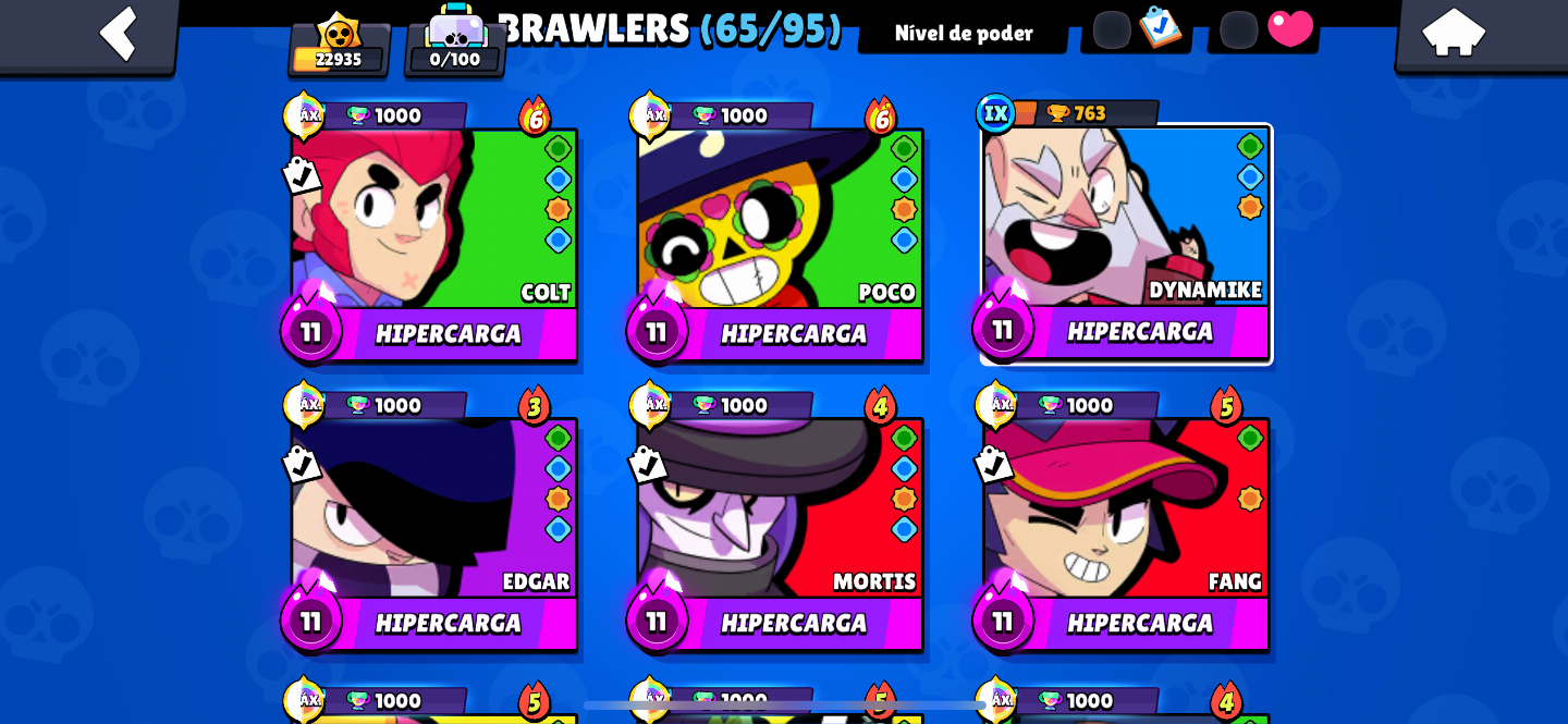 Melhor conta de braw stars 23k Trofeus (Venda rapida, promoção)