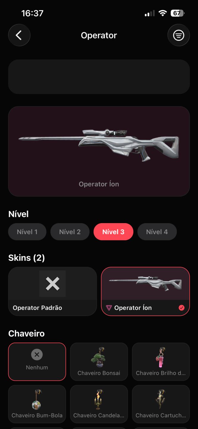 Conta nv 100, agentes full, 9 skin (tirando o passe atual), elo ouro 2.
