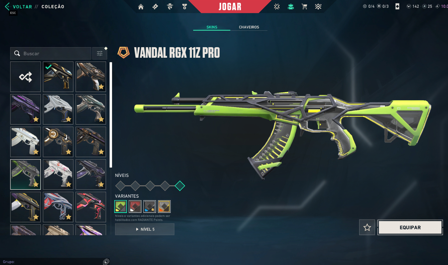 Valorant Conta mais de 5k gastos