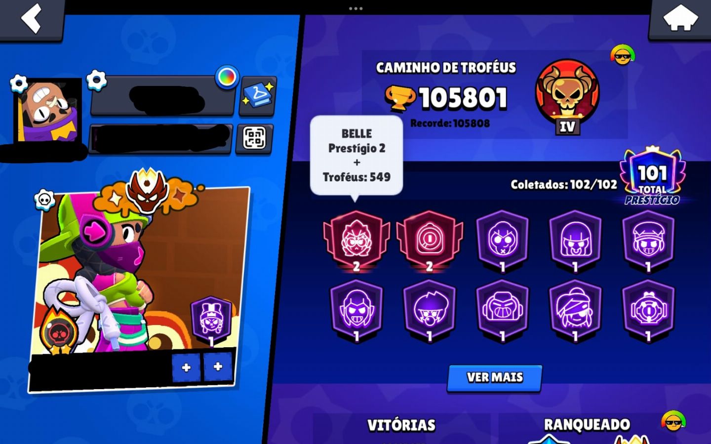 CONTA FULL/RARA (LEIA A DISCRIÇÃO E IMAGENS)Possui dados de recuperação (email)