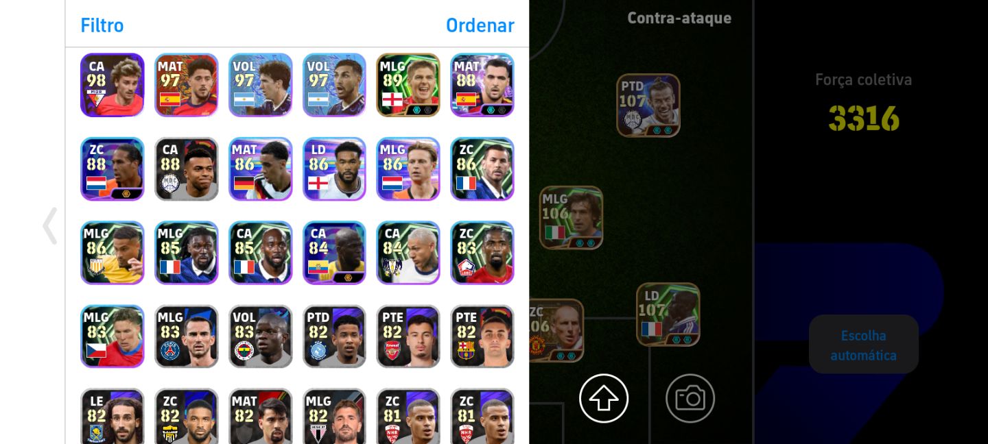 Conta de efootball