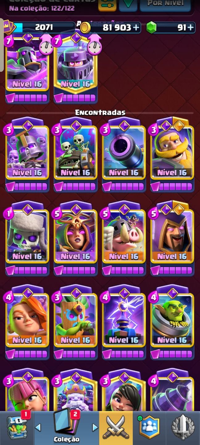 Clash Royale 6 Anos | Rei Max | 48 Max | 31 Evo | 11 Campeões | Pass